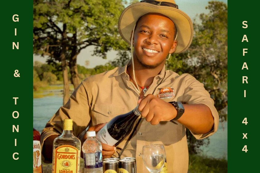 Victoria Falls: Premium Safari with Amarula+Gin Tonic