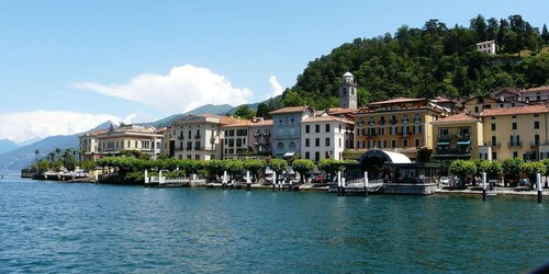 Depuis Milan : Lac de Côme et Bellagio visite guidée avec bateau croisière