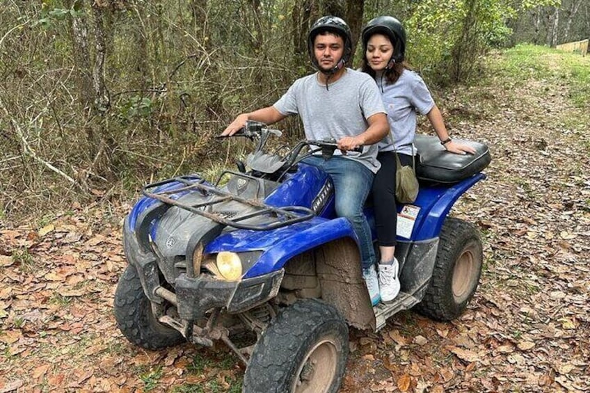 Private Guided ATV experience in Honduras with snacks