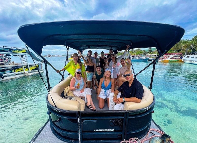 Picture 22 for Activity Marine Safari Tour San Andrés Bay: Includes photo with DRONE