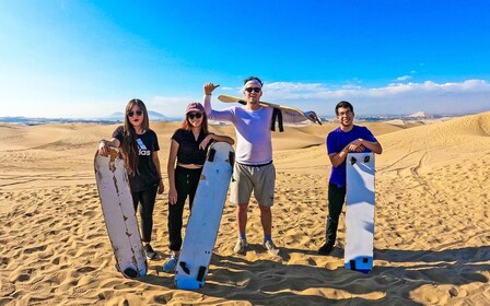 From Lima: Paracas–Huacachina and Nazca Lines 2 Days/1 Night