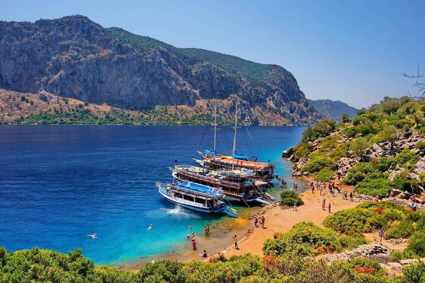 Picture 5 for Activity Marmaris: Bays Islands Boat Trip w/Lunch & Unlimited Drinks