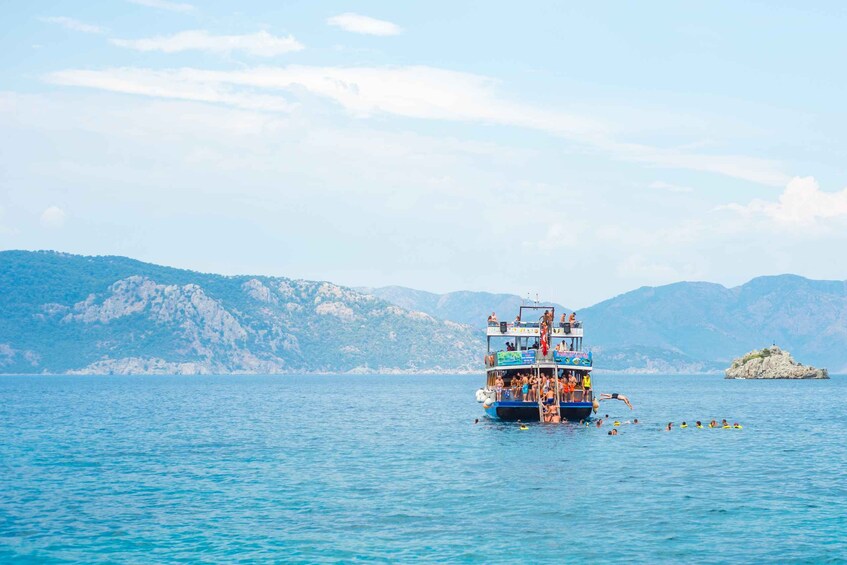 Picture 2 for Activity Marmaris: Bays Islands Boat Trip w/Lunch & Unlimited Drinks