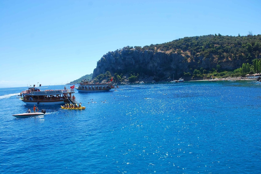 Picture 3 for Activity Marmaris: Bays Islands Boat Trip w/Lunch & Unlimited Drinks