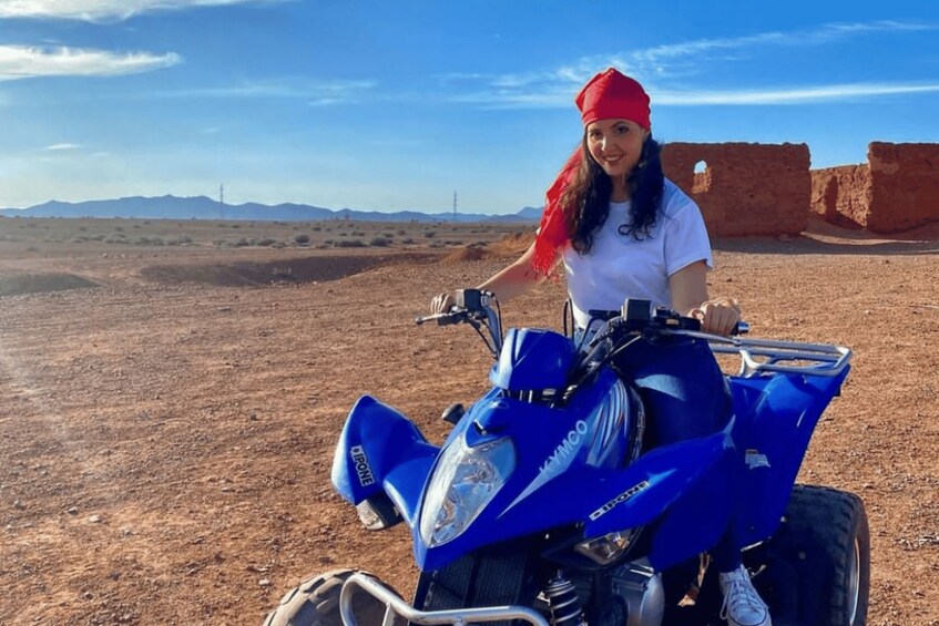 Picture 4 for Activity Marrakech: Quad ride at the duns of the Palmeraie with tea