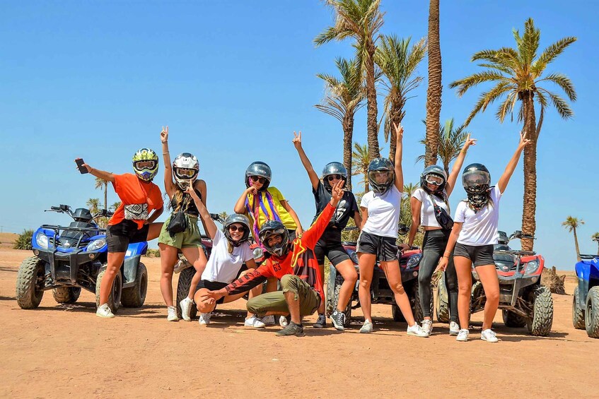 Picture 6 for Activity Marrakech: Quad ride at the duns of the Palmeraie with tea