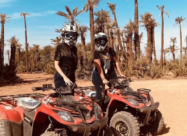 Picture 2 for Activity Marrakech: Quad ride at the duns of the Palmeraie with tea