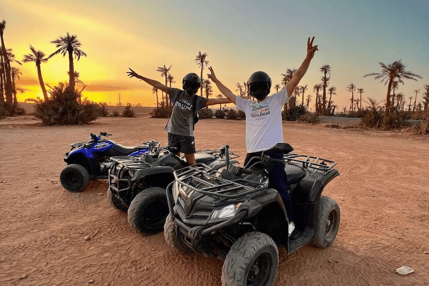 Picture 3 for Activity Marrakech: Quad ride at the duns of the Palmeraie with tea