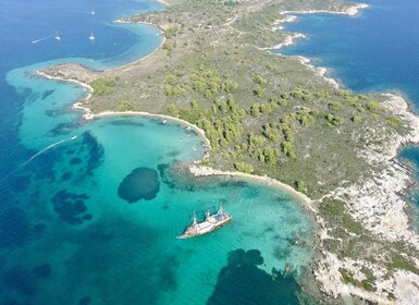 Halkidiki: Blue Lagoon Cruise on a Pirate's Boat