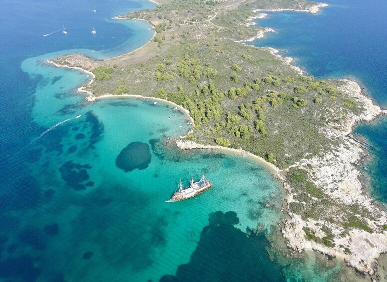 Halkidiki: Blue Lagoon Cruise on a Pirate's Boat