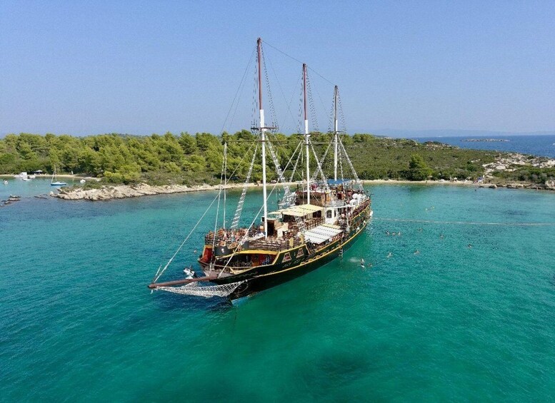 Picture 4 for Activity Halkidiki: Blue Lagoon Cruise on a Pirate's Boat