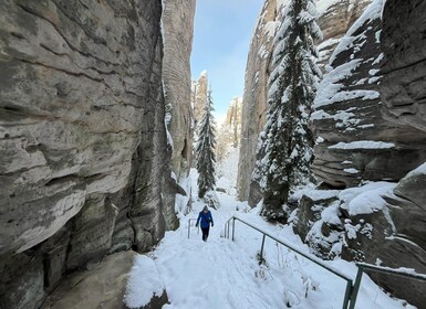 From Prague: Hike, Castle and Brewery in Bohemian Paradise