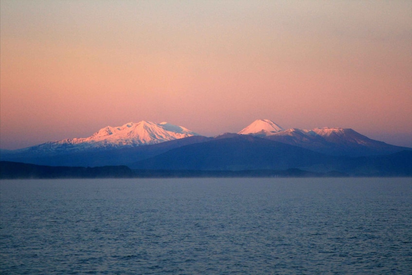 Picture 2 for Activity Lake Taupo: 1.5-Hour Maori Rock Carvings 5:00 PM Cruise