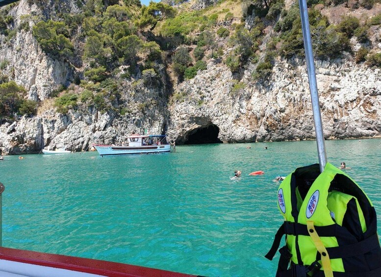Picture 8 for Activity Sperlonga: Boat Cruise to the Blue Grotto with Swimming