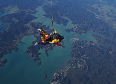 Baie des Îles : Expérience de saut en parachute en tandem