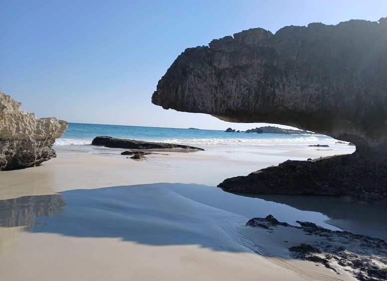 West Salalah: Fazayah Beach Swimming, Camels with City Tour