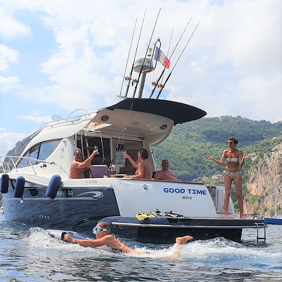 Picture 1 for Activity Cap Ferrat: Premium Cruise, Swimming