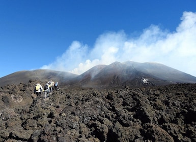 Taormina y Catania: caminata guiada privada por el Etna en teleférico