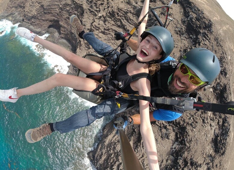 Picture 6 for Activity Lanzarote: Tandem Paragliding Flight Over Lanzarote