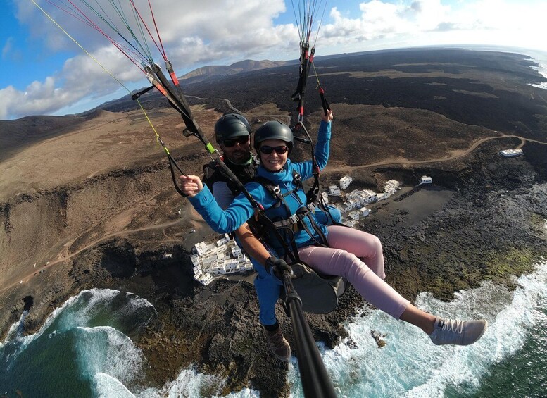 Picture 12 for Activity Lanzarote: Tandem Paragliding Flight Over Lanzarote