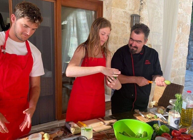Picture 2 for Activity Heraklion: Cooking workshop and dinner at a village house