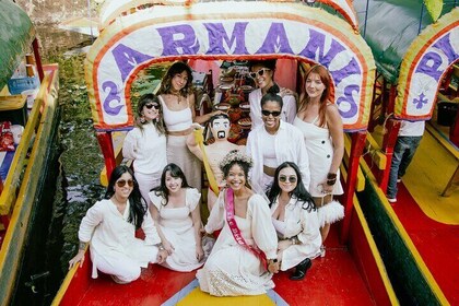 Mexican Party in Xochimilco on a Private Boat
