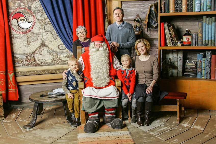 Picture 2 for Activity Rovaniemi: Santa Claus Village Guided Tour with Transfer