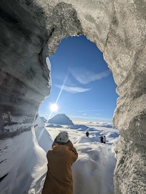 Desde Vik: visita guiada en grupos pequeños a la cueva de hielo de Katla