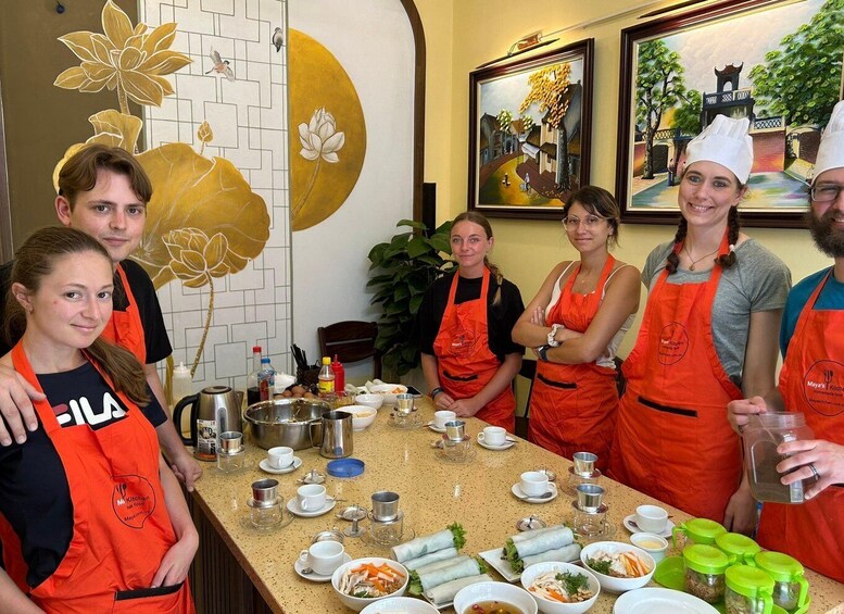 Hanoi Maya Kitchen: Traditional Cooking Class & Market Tour