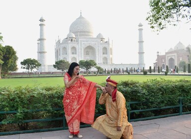 Desde Nueva Delhi: Excursión privada de un día al Taj Mahal con traslados