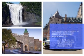 Best of Old Quebec City & Montmorency Falls Small Group Tour