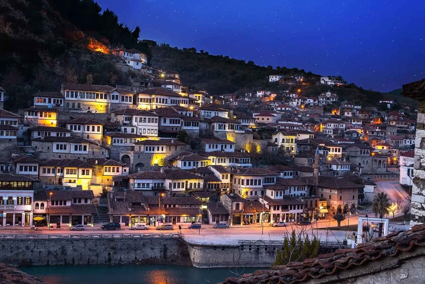 Tirana/Durres: SUNSET Tour in BERAT Castle & Old CIty
