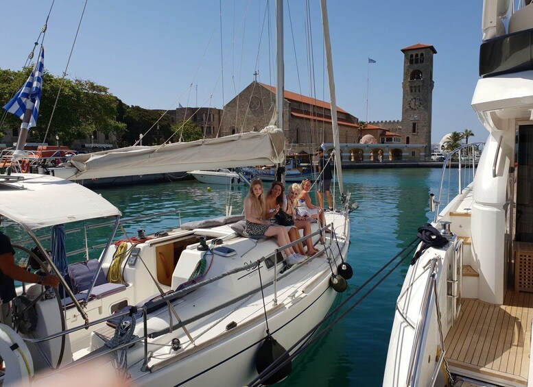 Picture 4 for Activity Rhodes: Sailing Yacht Cruise with Food & Drinks (SmallGroup)
