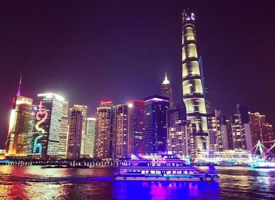 Shanghai på 5 timmar: Flodkryssning, Shanghai Tower och middag