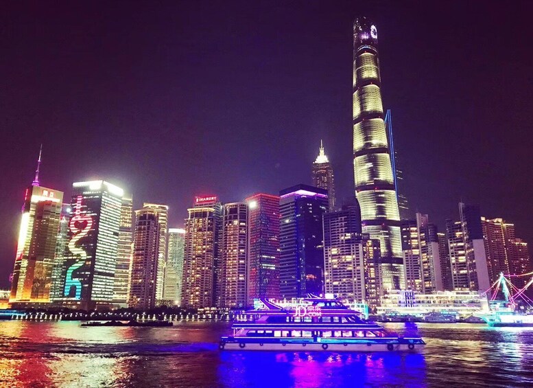 Shanghai in 5 Hours: River Cruise, Shanghai Tower & Dining