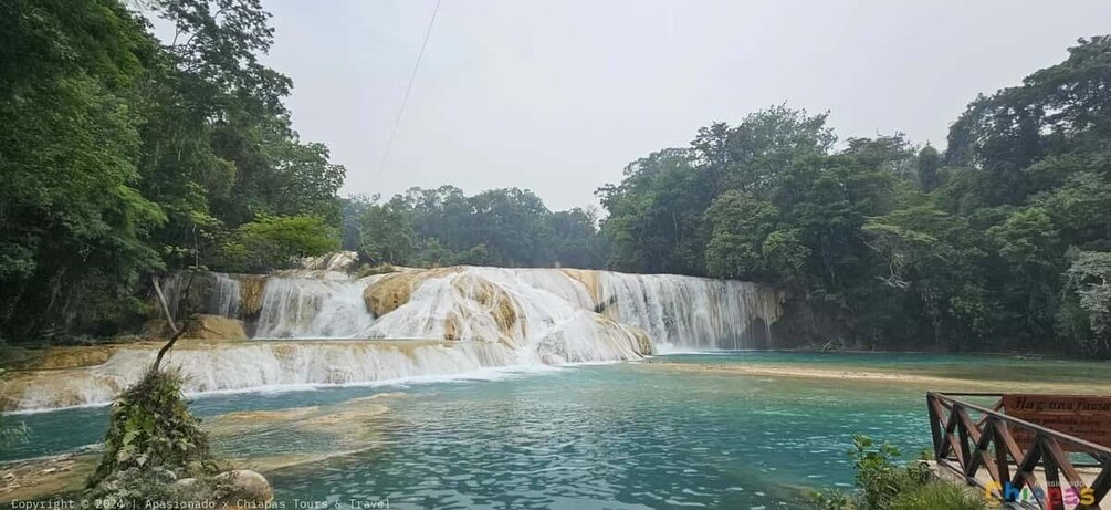 Picture 4 for Activity From Palenque: Misol-Ha and Agua Azul Waterfalls Tour