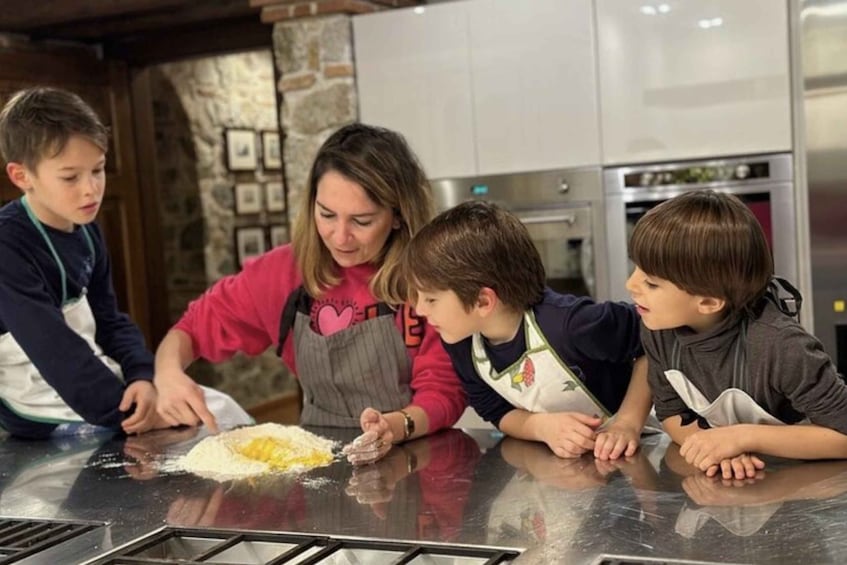 Picture 3 for Activity Milan: Fresh pasta experience for children - Cooking Class