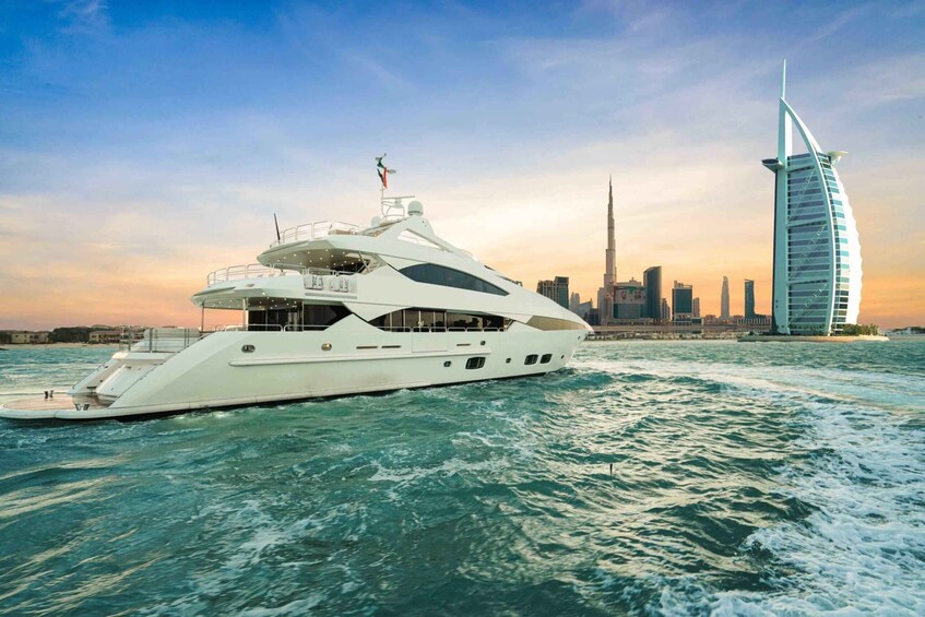 Picture 3 for Activity Dubai: Sunset Tour on the Yacht with Performance
