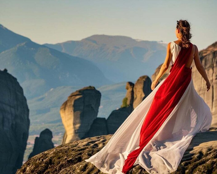 Picture 15 for Activity Kalabaka: Meteora Flying Dress Photoshoot