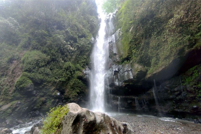 Picture 1 for Activity Yogyakarta: Selogriyo Temple, Rice Terraces & Waterfall Tour