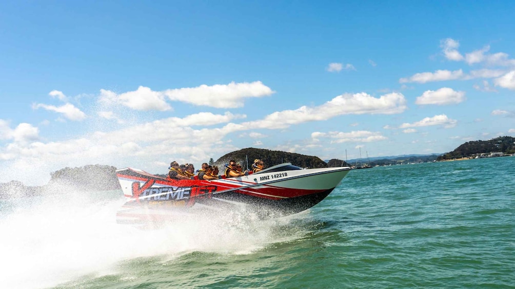 Picture 1 for Activity Paihia: Bay of Islands 30-minute Adventure Jet Boat Trip