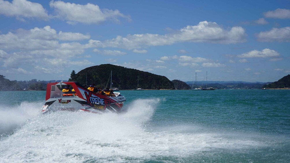 Picture 2 for Activity Paihia: Bay of Islands 30-minute Adventure Jet Boat Trip