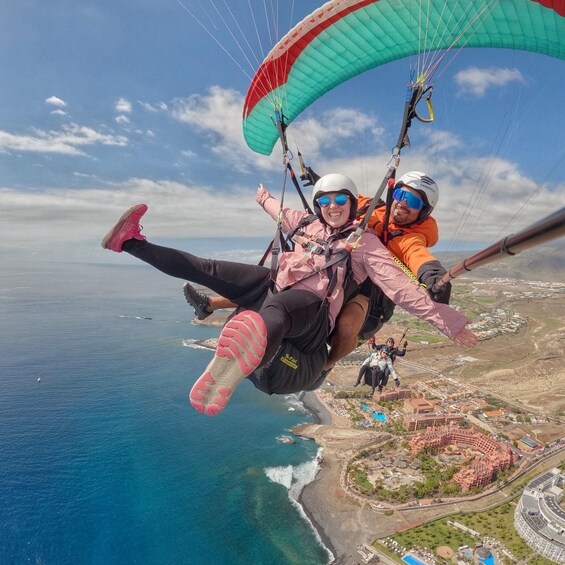 Picture 22 for Activity Costa Adeje: Tandem Paragliding Flight with Pickup