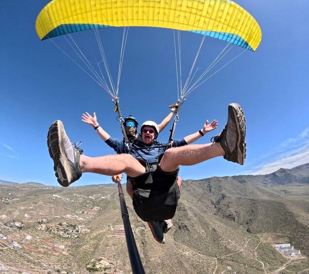 Picture 3 for Activity Costa Adeje: Tandem Paragliding Flight with Pickup