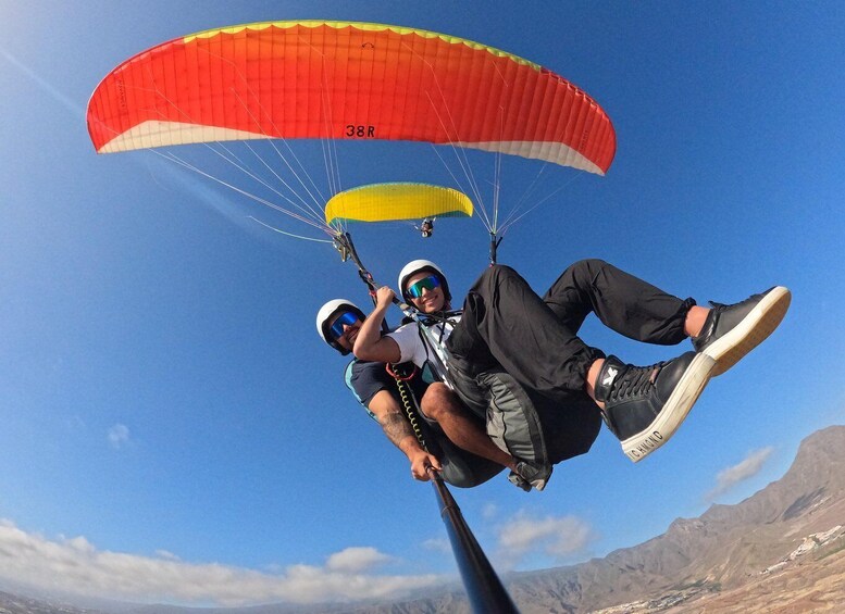 Picture 17 for Activity Costa Adeje: Tandem Paragliding Flight with Pickup