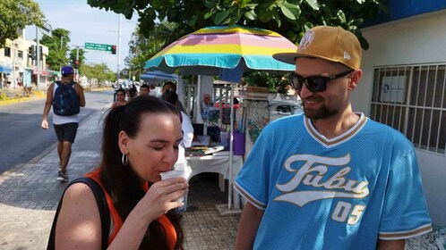 Tulum: Excursió gastronòmica a peu vegana amb degustació