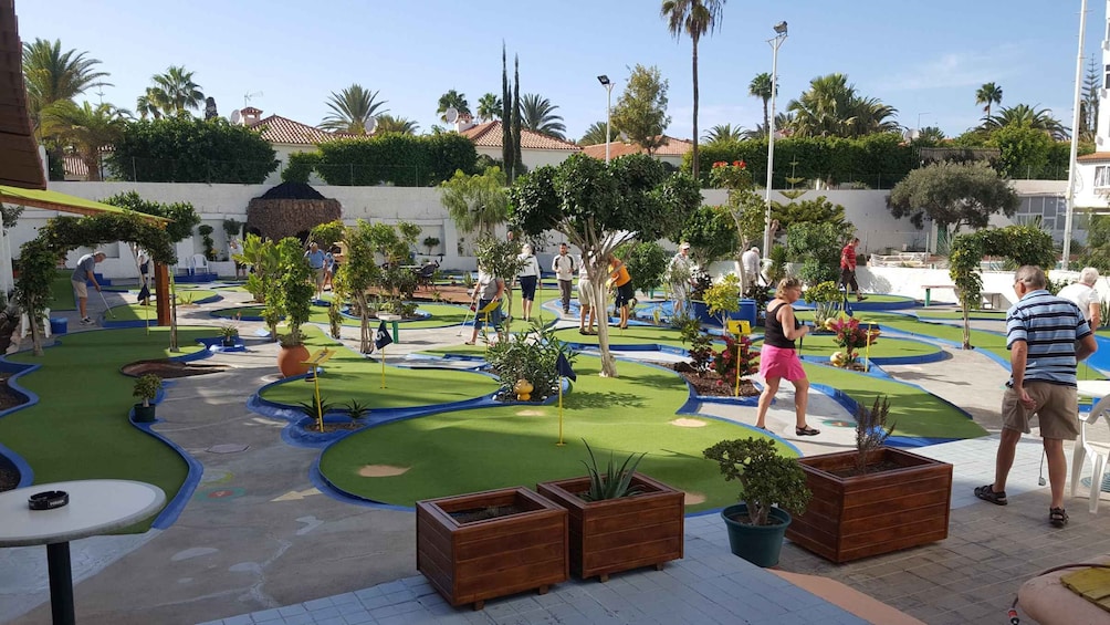 Picture 3 for Activity Playa del Inglés: Minigolf Taidia