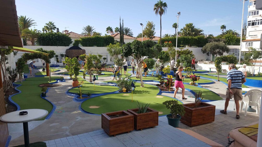 Picture 3 for Activity Playa del Inglés: Minigolf Taidia