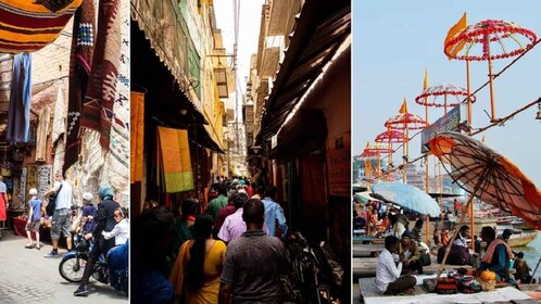 Recorrido de compras por Varanasi