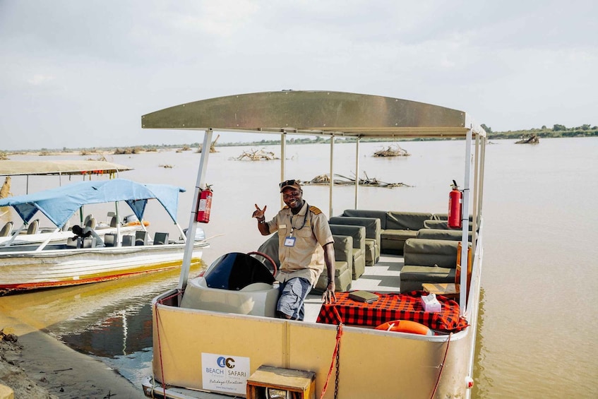 Picture 2 for Activity From Selous Game Reserve : Rufiji River Boat Safari trip